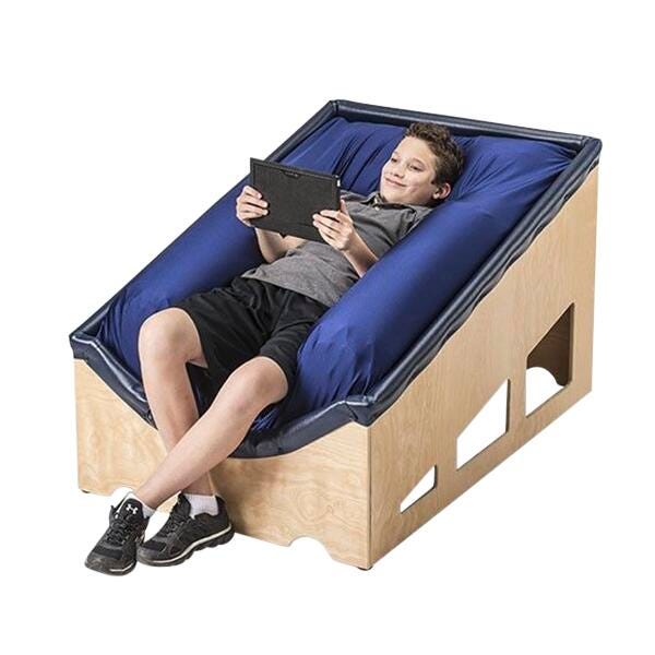 Southpaw Sensory Lounger, 47-1/2 x 33 x 27-3/4 Inches, Blue 2039310